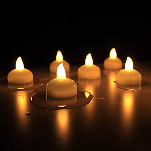 Floating Tea Candles ( With Water Sensor )