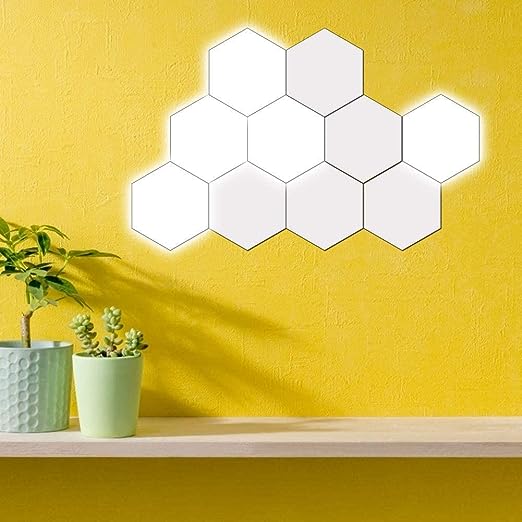 Hexagonal Smart Touch Wall Lights - WestNest.in