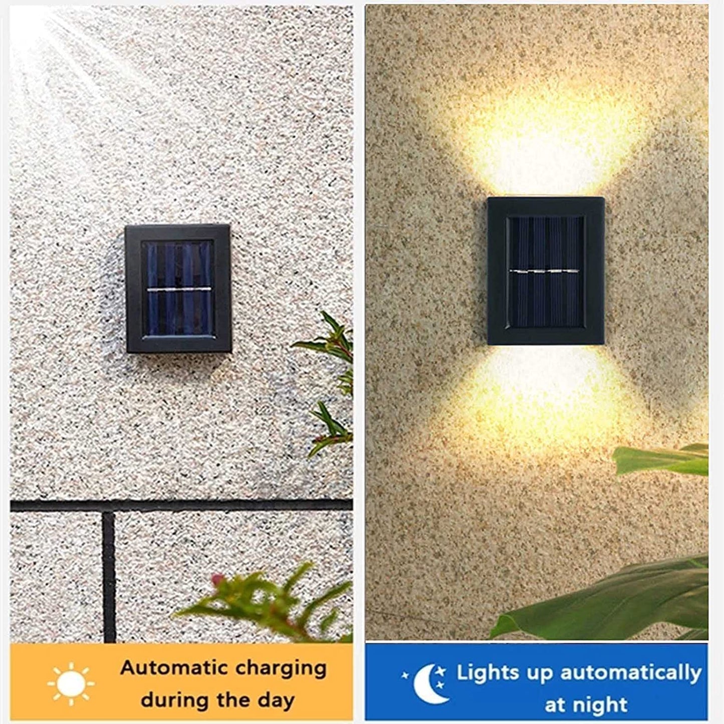 Smart Wireless Solar Wall Light