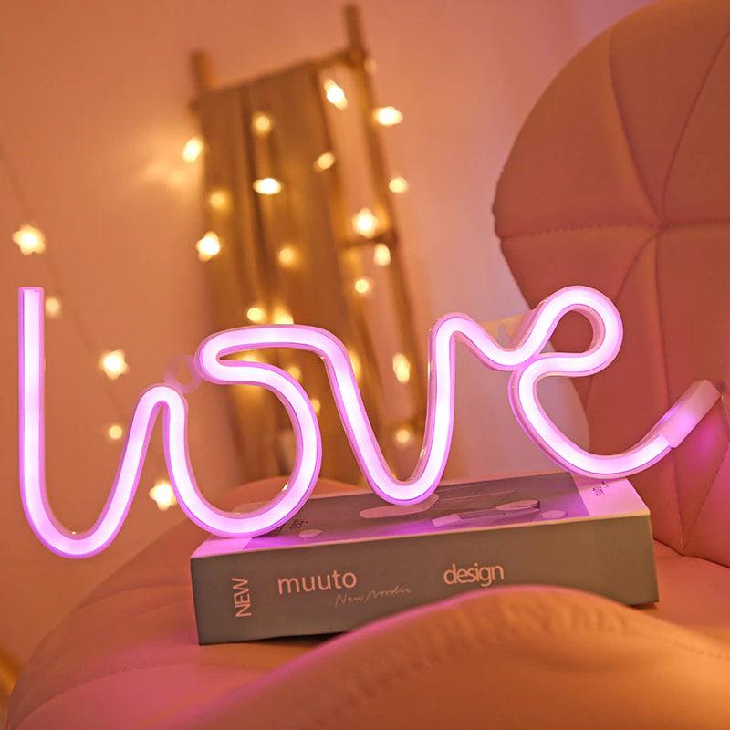 Neon Love Light ( USB & Battery Operated ) - WestNest.in