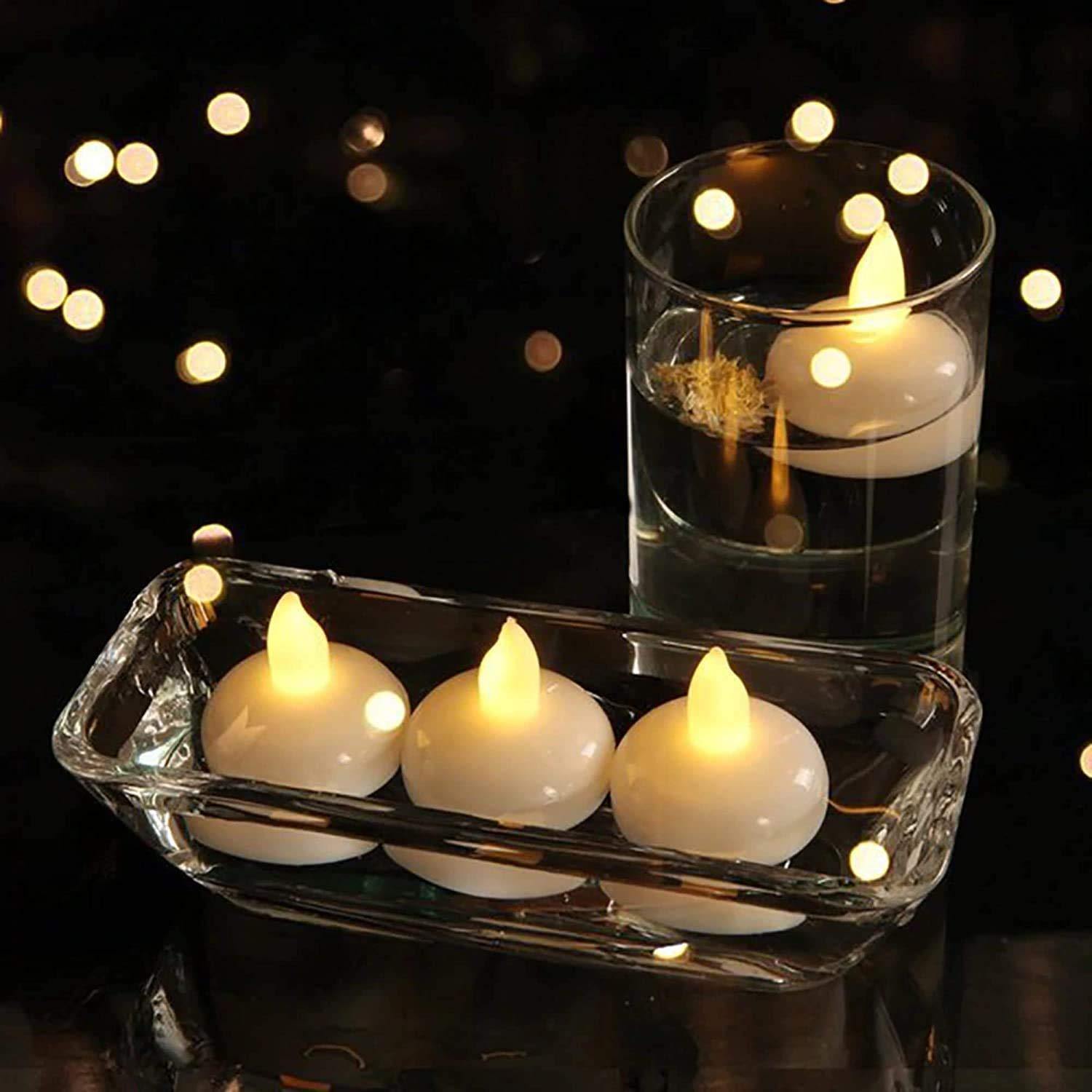 Floating Tea Candles ( With Water Sensor ) - WestNest.in
