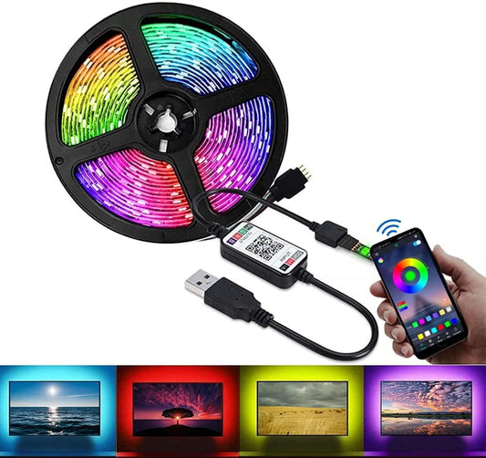 LED Strip Light | USB Powered | Bluetooth Music Sync | Waterproof | App Control - WestNest.in
