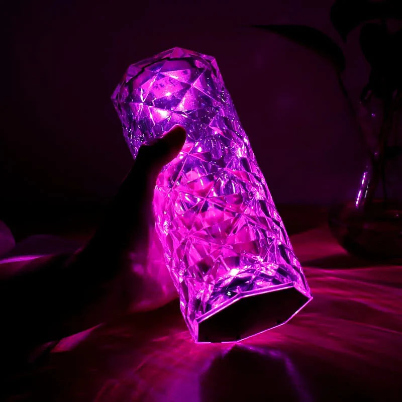 Prism Rose Touch Lamp